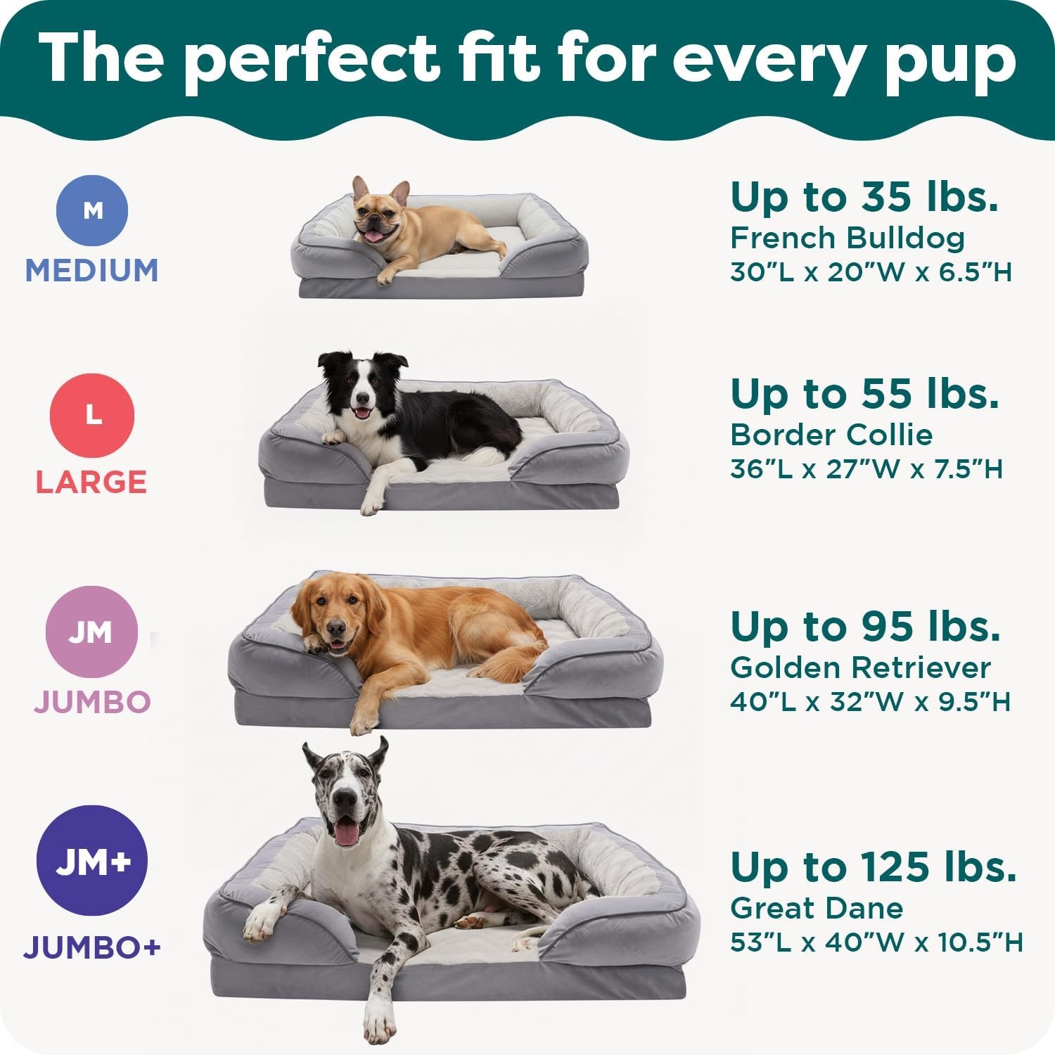 image:imageFurHaven Cooling Gel Dog Bed for Large Dogs Perfect Comfort Sofa Bed Cool GelTop Foam amp Solid Orthopedic Foam Base for Joint Support Removable Washable Cover Jumbo XL Plush amp Velvet BrownstoneBrownstone