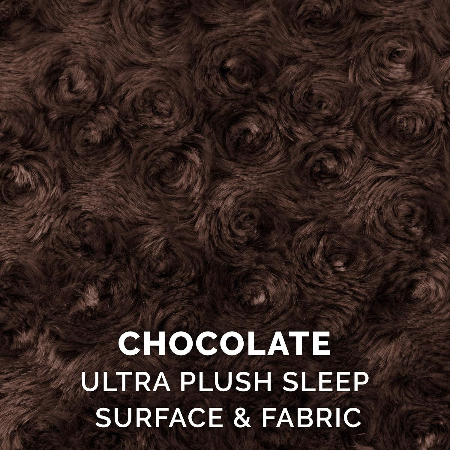 image:imageFurHaven Dog Bed for Small Dogs Oval Lounger with Soft Pillow Cushion Insert for Cozy Comfort Removable Washable Cover Small Faux Fur amp Suede GrayPlush Chocolate
