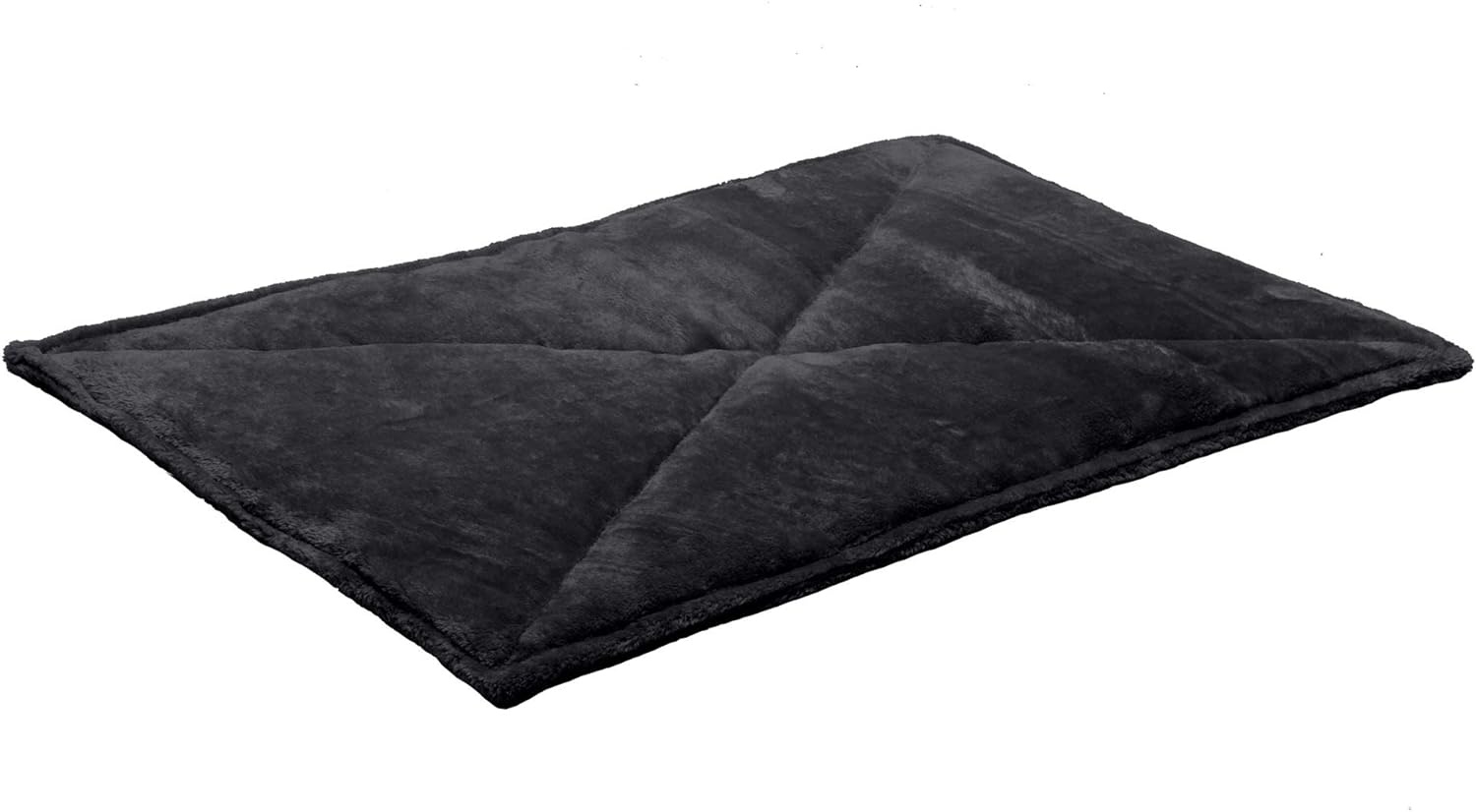 image:imageFurHaven ThermaNAP Faux Fur SelfWarming Mat Brown Leopard LargeBlack
