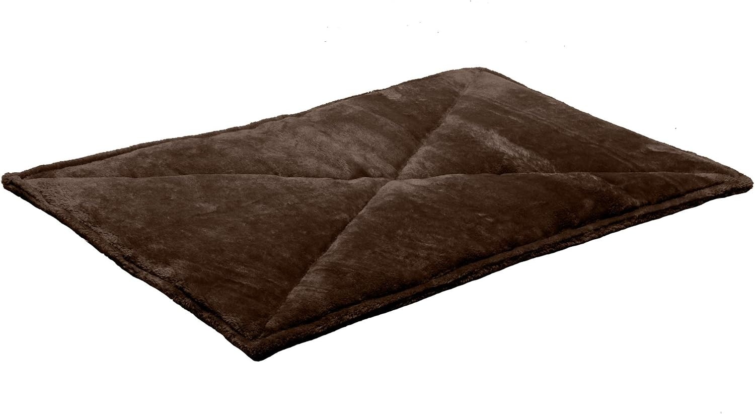 image:imageFurHaven ThermaNAP Faux Fur SelfWarming Mat Brown Leopard LargeEspresso