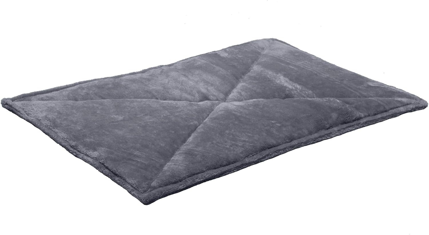 image:imageFurHaven ThermaNAP Faux Fur SelfWarming Mat Brown Leopard LargeGray