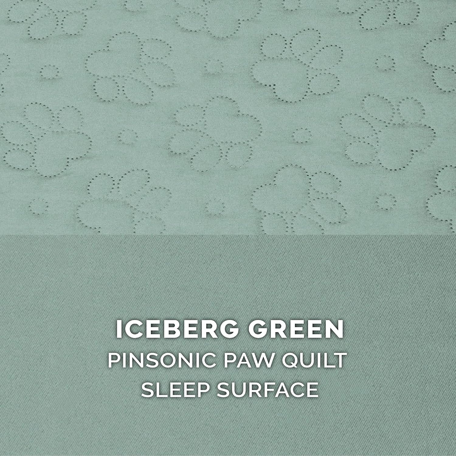 image:imageFurhaven Cooling Gel Dog Bed for Large Dogs w Removable Bolsters amp Washable Cover For Dogs Up to 125 lbs TwoTone Plush Faux Fur amp Suede L Shaped Chaise Espresso Jumbo PlusXXLQuilted Paw Iceberg Green