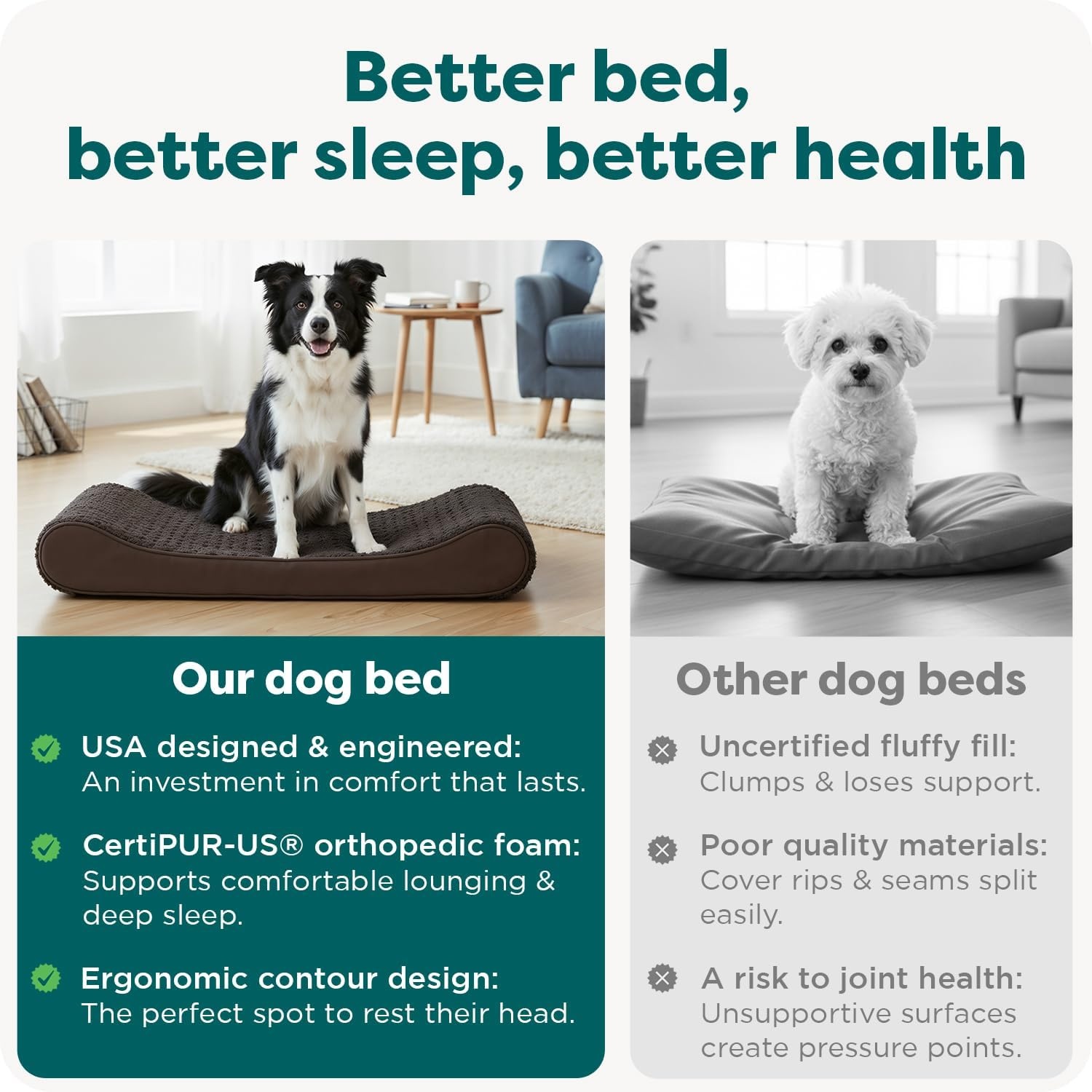 image:imageFurhaven Orthopedic Dog Bed for Large Dogs w Removable Washable Cover For Dogs Up to 150 lbs Ultra Plush Faux Fur amp Suede Luxe Lounger Contour Mattress Gray Jumbo PlusXXLChocolate