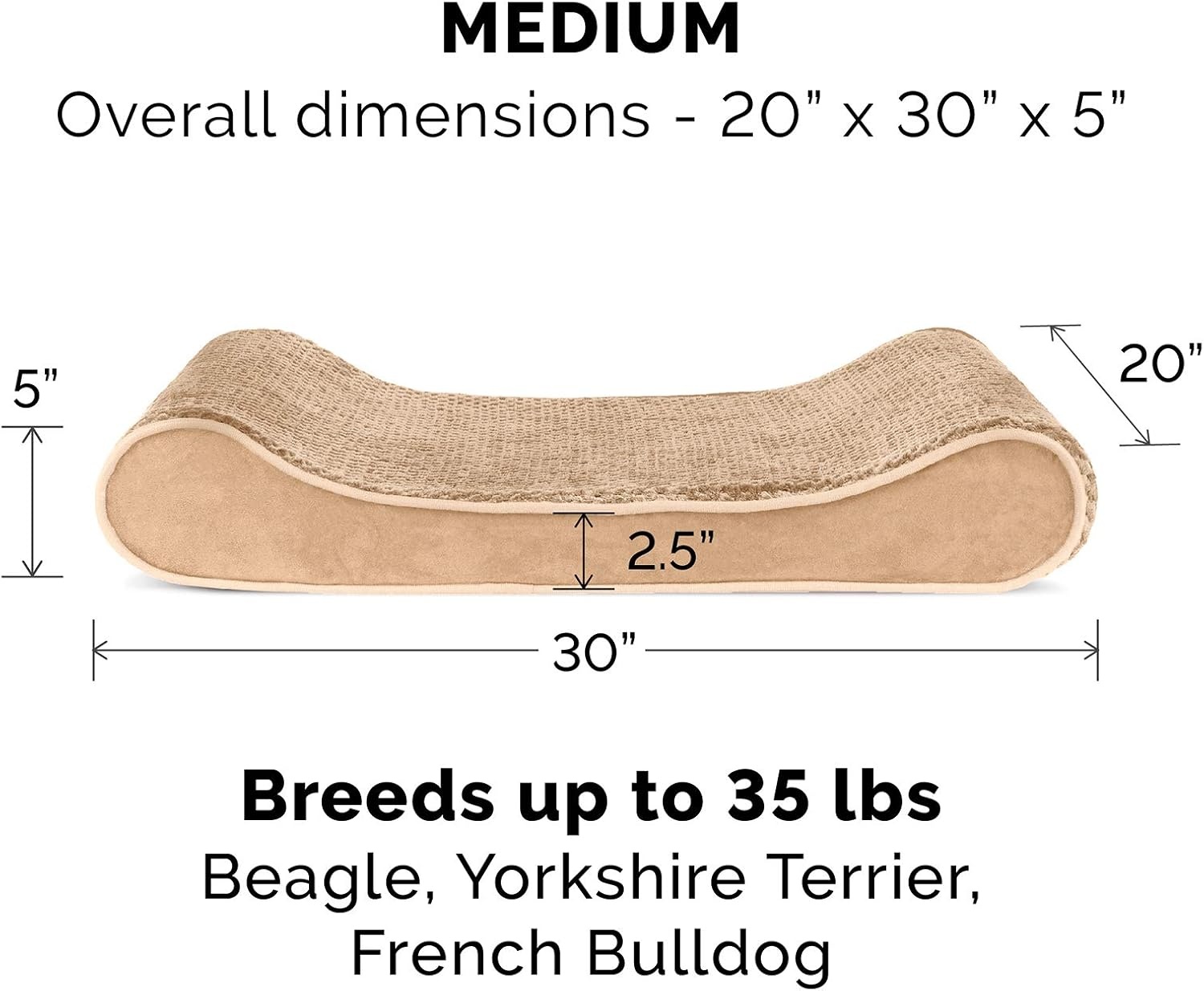 image:imageFurhaven Replacement Dog Bed Cover Ultra Plush Faux Fur amp Suede Contour Luxe Lounger Machine Washable Chocolate LargeMinky Plush Velvet Camel