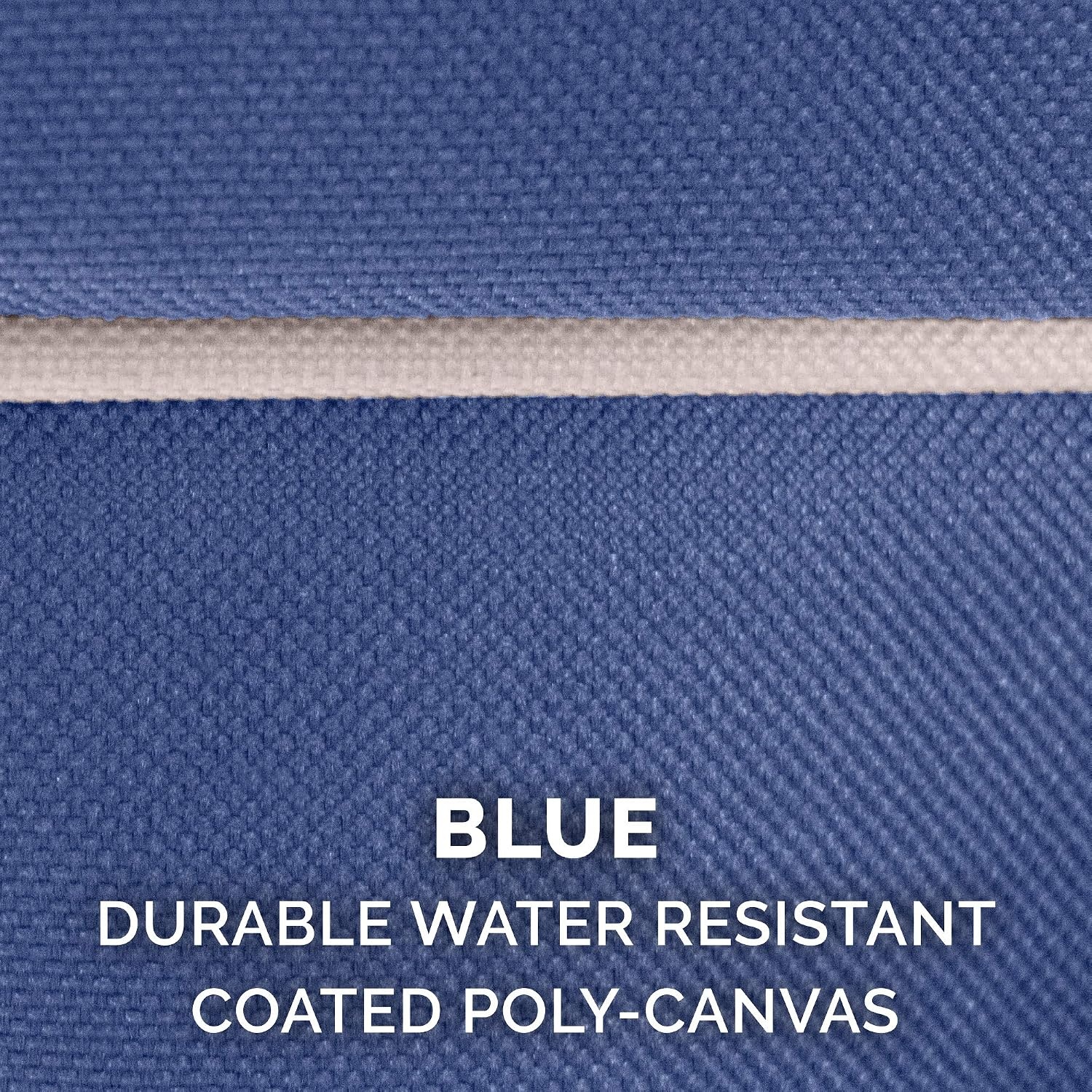 image:imageFurhaven Replacement Dog Bed Cover WaterResistant IndoorOutdoor Logo Print Oxford Polycanvas Mattress Washable Deep Lagoon Jumbo XLargeWaterResistant Solid Polycanvas Blue