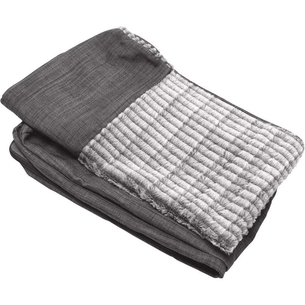 image:imageFurHaven Dog Bed Cover Replacement SofaStyle Design with Soft Breathable Fabric for Cozy Comfort Machine Washable Jumbo Plus XXL Plush amp Velvet Waves BrownstoneCharcoal