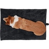 FurHaven ThermaNAP Faux Fur Self-Warming Mat, Brown Leopard, Large(블랙.)