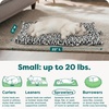 FurHaven ThermaNAP Faux Fur Self-Warming Mat, Brown Leopard, Large(Snow Leopard)