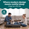 Furhaven Elevated Dog Bed Frame for 30″ x 20″ Medium Dog Beds, Easy Assembly – Mid-Century Modern Bed Frame – Gray Wash, Medium(Veneer Gray Wash)