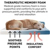 Furhaven Memory Foam Dog Bed for Large Dogs w/ Removable Bolsters & Washable Cover, For Dogs Up to 95 lbs – Two-Tone Plush Faux Fur & Suede L Shaped Chaise – Stone Gray, Jumbo/XL((Plush & Velvet) Sable Brown)