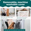 Furhaven Orthopedic Dog Bed for Medium/Small Dogs w/ Removable Bolsters & Washable Cover, For Dogs Up to 35 lbs – Two-Tone Plush Faux Fur & Suede L Shaped Chaise – Dark Sage, Medium(Platinum Gray)