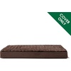 Furhaven Replacement Dog Bed Cover Water-Resistant Indoor/Outdoor Logo Print Oxford Polycanvas Mattress, Washable – Deep Lagoon, Jumbo (X-Large)(Chocolate)