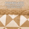 Furhaven Replacement Dog Bed Cover Water-Resistant Indoor/Outdoor Logo Print Oxford Polycanvas Mattress, Washable – Deep Lagoon, Jumbo (X-Large)(Plush & Kilim (Pyramid Latte))