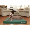 Furhaven Water-Resistant Cooling Gel Dog Bed for Large Dogs w/ Removable Washable Cover, For Dogs Up to 125 lbs – Indoor/Outdoor Logo Print Oxford Polycanvas Mattress – Forest, Jumbo Plus/XXL