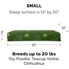 Furhaven Water-Resistant Orthopedic Dog Bed for Large Dogs w/ Removable Washable Cover, For Dogs Up to 95 lbs – Indoor/Outdoor Logo Print Oxford Polycanvas Mattress – Stone Gray, Jumbo/XL(Water-Resistant Garden Print (Jungle Green))