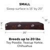 Furhaven Water-Resistant Orthopedic Dog Bed for Large Dogs w/ Removable Washable Cover, For Dogs Up to 95 lbs – Indoor/Outdoor Logo Print Oxford Polycanvas Mattress – Stone Gray, Jumbo/XL(Water-Resistant Garden Print (Bark Brown))