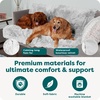 Furhaven Waterproof Throw Blanket for Dogs & Indoor Cats, Reversible Protective Pet Blanket, Extra Large, Long Faux Fur & Velvet, Driftwood(Driftwood)