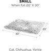Furhaven Waterproof Throw Blanket for Dogs & Indoor Cats, Reversible Protective Pet Blanket, Extra Large, Long Faux Fur & Velvet, Driftwood(Mist Gray)
