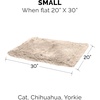 Furhaven Waterproof Throw Blanket for Dogs & Indoor Cats, Reversible Protective Pet Blanket, Extra Large, Long Faux Fur & Velvet, Driftwood(Taupe)