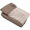 FurHaven Dog Bed Cover Replacement, Sofa-Style Design with Soft, Breathable Fabric for Cozy Comfort, Machine Washable, Jumbo Plus XXL, Plush & Velvet Waves, Brownstone(Woodsmoke)
