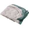 FurHaven Dog Bed Cover Replacement, Sofa-Style Design with Soft, Breathable Fabric for Cozy Comfort, Machine Washable, Jumbo Plus XXL, Plush & Velvet Waves, Brownstone(Celadon Green)