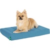 Furhaven Orthopedic Dog Bed – Classic Cushion with Plush Tufted Top, Supportive Foam Mattress, Removable Washable Cover, Joint Relief – Gray, Large(Lagoon)