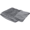 Furhaven Replacement Dog Bed Cover Plush & Suede Sofa-Style, Machine Washable – Gray, Medium