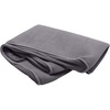 Furhaven Replacement Dog Bed Cover Ultra Plush Faux Fur & Suede Contour Luxe Lounger, Machine Washable – Chocolate, Large(Microvelvet (Gray))