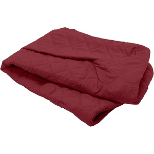 Furhaven Replacement Dog Bed Cover Quilted Sofa-Style, Machine Washable – Iron Gray, Jumbo (X-Large)(Wine Red)