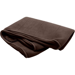 Furhaven Replacement Dog Bed Cover Ultra Plush Faux Fur & Suede Contour Luxe Lounger, Machine Washable – Chocolate, Large(Microvelvet (Espresso))