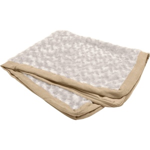 Furhaven Replacement Dog Bed Cover Water-Resistant Indoor/Outdoor Logo Print Oxford Polycanvas Mattress, Washable – Deep Lagoon, Jumbo (X-Large)(Cream)