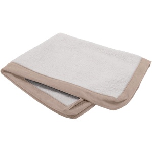 Furhaven Replacement Dog Bed Cover Water-Resistant Indoor/Outdoor Logo Print Oxford Polycanvas Mattress, Washable – Deep Lagoon, Jumbo (X-Large)(Sherpa & Suede (Clay))