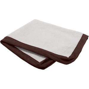 Furhaven Replacement Dog Bed Cover Water-Resistant Indoor/Outdoor Logo Print Oxford Polycanvas Mattress, Washable – Deep Lagoon, Jumbo (X-Large)(Sherpa & Suede (Espresso))