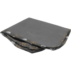 Furhaven Replacement Dog Bed Cover Water-Resistant Indoor/Outdoor Logo Print Oxford Polycanvas Mattress, Washable – Deep Lagoon, Jumbo (X-Large)(Water-Resistant Garden Print (Iron Gate))