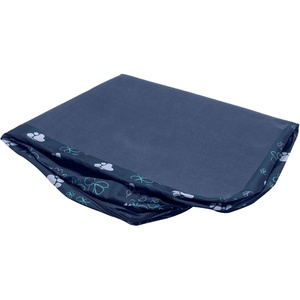 Furhaven Replacement Dog Bed Cover Water-Resistant Indoor/Outdoor Logo Print Oxford Polycanvas Mattress, Washable – Deep Lagoon, Jumbo (X-Large)(Water-Resistant Garden Print (Lapis Blue))